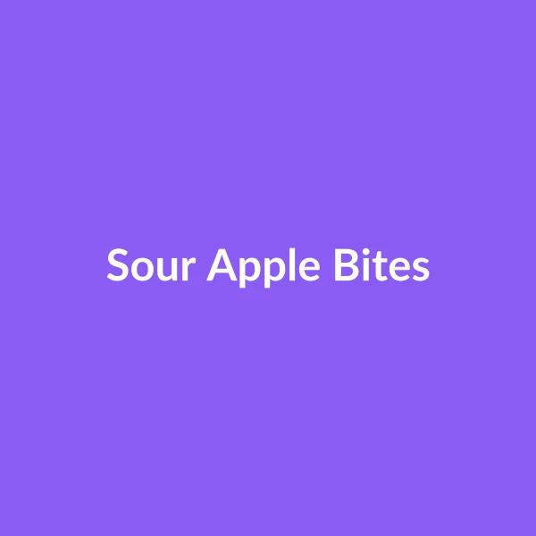 Sour Apple Bites