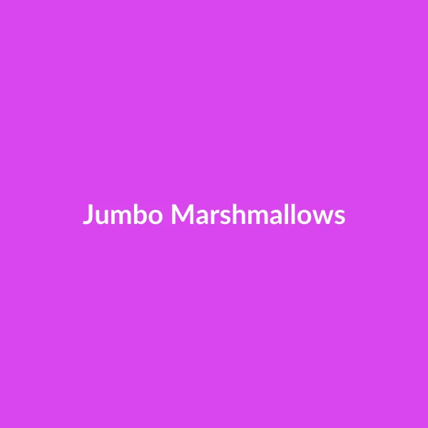 Jumbo Marshmallows